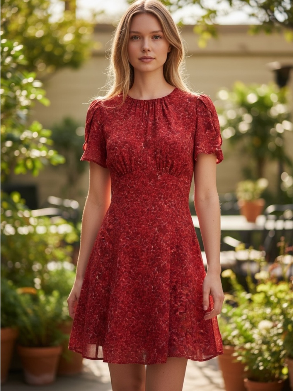 Reformation Lula Mini Dress - Picture 2 of 10